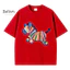 Áo thun regular Unisex cotton NGỰA NGŨ SẮC Tết 2026 có Size (9-95kg) Hot Trend 2026