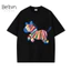 Áo thun regular Unisex cotton NGỰA NGŨ SẮC Tết 2026 có Size (9-95kg) Hot Trend 2026