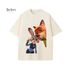 Áo Thun Regular Cotton Unisex CÁO VÀ THỎ ZOOTOPIA (9-95kg) Hot Trend 2026
