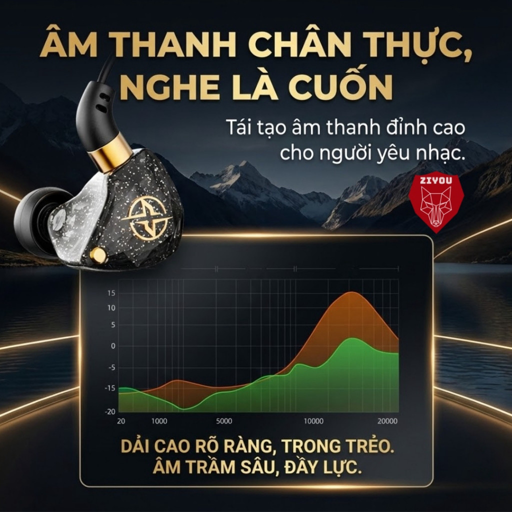 Tai Nghe Nhét Tai X6 Premium, Chống Ồn Cực Tốt, Âm Thanh Super Bass, Tích Hợp Mic Chơi Game