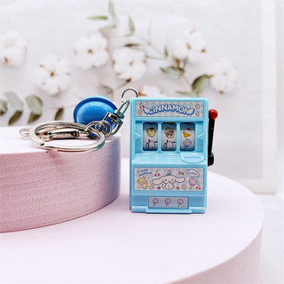 Móc Khóa Máy Trò Chơi Lucky, Máy Quay Số Siêu Thị Thú Vị , Vui Vẻ, Quà Tặng , Phụ Kiện , Unisex