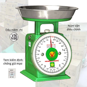 Cân Đồng Hồ Sắt / Nhựa 1Kg / 2Kg / 5Kg Chính Hãng - Cân Cơ Học Dụng Cụ Nhà Bếp Đo Lường