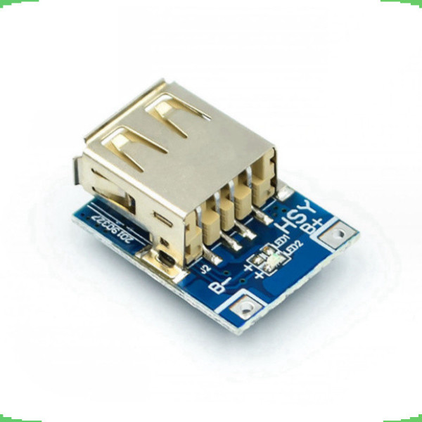 [Giá bán sỉ] Mạch sạc pin dự phòng 5V 600mA mini có led báo trạng thái