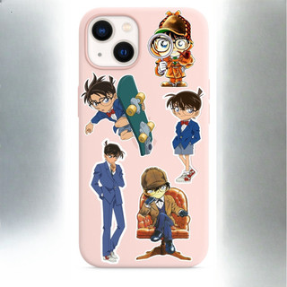[Set 50 Cái] Sticker anime Conan thám tử lừng danh,nhãn dán trang trí điện thoại,laptop,ipad