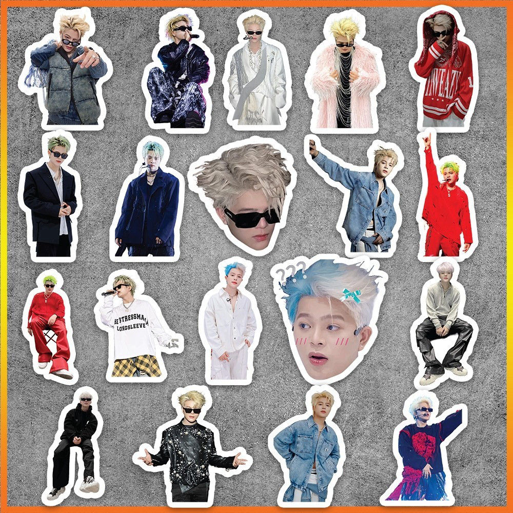 Set 50 cái Sticker Quang Anh Rhyder, Sticker Rhyder Chống NướcHình dán ...