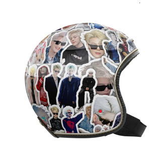 Set 50 cái Sticker Quang Anh Rhyder, Sticker Rhyder Chống NướcHình dán dán mũ bảo hiểm, xe máy, vali