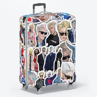 Set 50 cái Sticker Quang Anh Rhyder, Sticker Rhyder Chống NướcHình dán dán mũ bảo hiểm, xe máy, vali