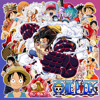 [Set 50 Cái] Sticker anime One Piece, sticker one piece, nhãn dán trang trí điện thoại,laptop