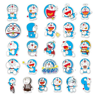 Sticker Doremon Phim Hoạt Hình Dán Cho Vali Điện Thoại Di Động  Laptop Mũ Bảo Hiểm Ván Trượt Chống Thấm Nước Trang Trí