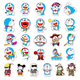 Sticker Doremon Phim Hoạt Hình Dán Cho Vali Điện Thoại Di Động  Laptop Mũ Bảo Hiểm Ván Trượt Chống Thấm Nước Trang Trí
