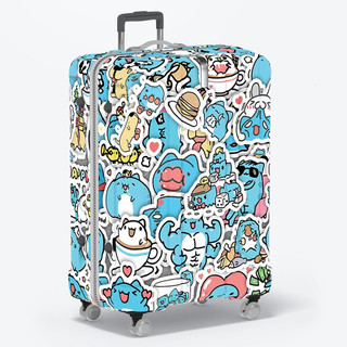 (7704) Set 50 cái Sticker Capoo Cat chống nước, hình dán Bugcat Capoo cute dán vali, điện thoại, laptop