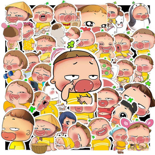 SET 100 cái Sticker Quỳnh Aka Chống Nước | Gì Cũng Hình | Decal Dán Mũ Bảo Hiểm, Laptop, Dán Xe, Vali