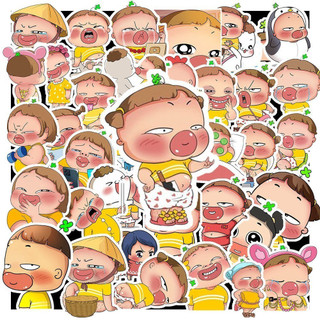 SET 100 cái Sticker Quỳnh Aka Chống Nước | Gì Cũng Hình | Decal Dán Mũ Bảo Hiểm, Laptop, Dán Xe, Vali