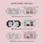 Bảng Phấn Mắt FLOWER KNOWS swan ballet Sáu Màu Sắc Hiệu Ứng Mịn Màng Lâu Trôi 6.5g