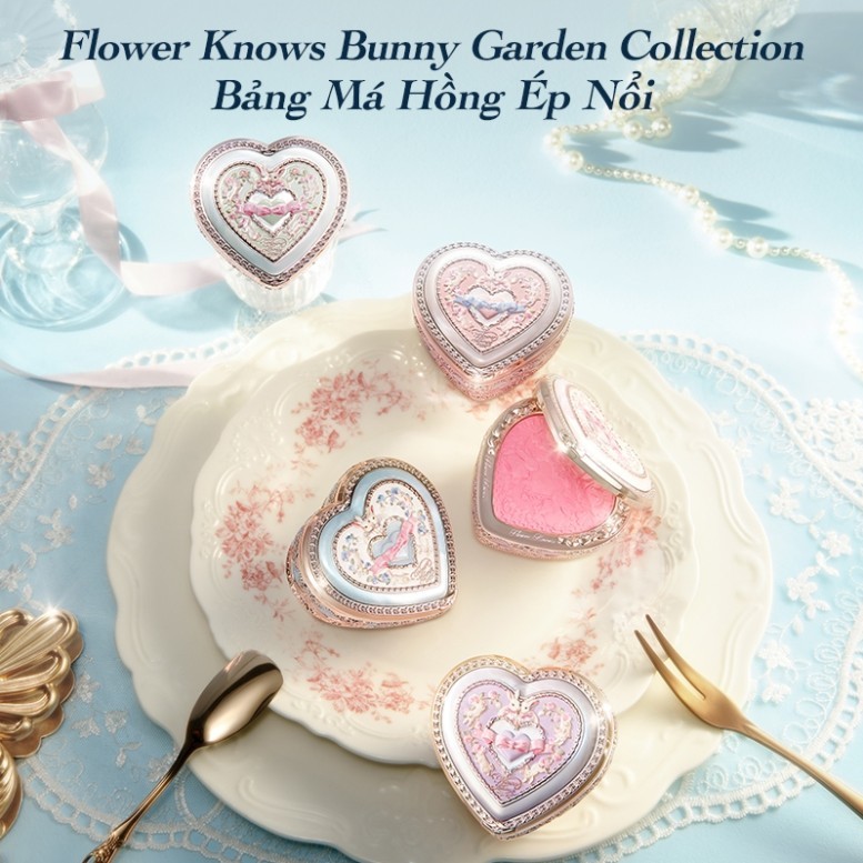 Phấn Má Thỏ Flower Knows Bunny Garden Blush đông khô 5g
