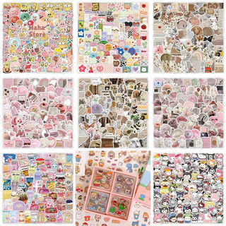Sticker Nhiều Chủ Đề, Sticker Aesthetic, Vintage, Pastel Cute, Dễ Thương - Trang Trí Hộp Quà, Ốp Đt, Sổ Tay, Bình Nước