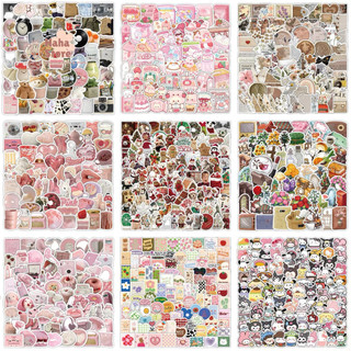 Sticker Nhiều Chủ Đề, Sticker Aesthetic, Vintage, Pastel Cute, Dễ Thương - Trang Trí Hộp Quà, Ốp Đt, Sổ Tay, Bình Nước