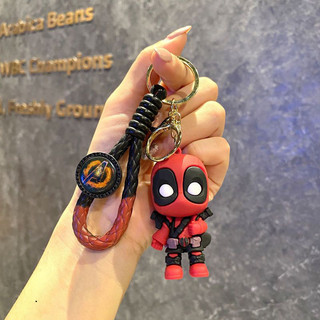 Móc Khóa Deadpool, Người Nhện, Người Dơi, Iron Man - Phụ Kiện Balo - Quà Tặng Siêu Anh Hùng