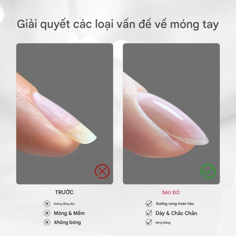 Glue Gel Cứng móng tạo cầu Born Pretty 8 in 1