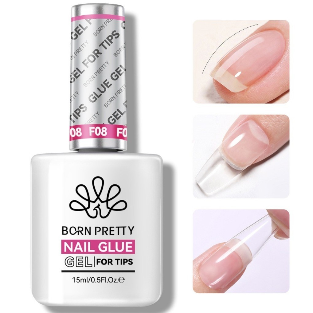 Glue Gel Cứng móng tạo cầu Born Pretty 8 in 1