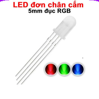 [Giá combo] (50 cái) LED RGB 5mm đục âm chung / dương chung
