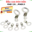 Đầu Cos tròn trần đồng thau, cốt khuyên, cốt tròn trần RNB