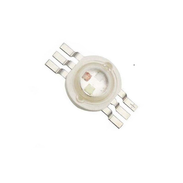 [Giá bán sỉ] (5 cái) LED COB công suất RGB 3V 1W, 3W Luxeon siêu sáng