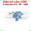 Điện trở cắm 1/2W 5 vòng màu ±1% - giá trị 0R đến 120R