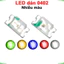 LED dán trong suốt 0402 SMD