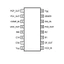 IC PLL micropower CD4046BE 2.4MHz 16 - DIP