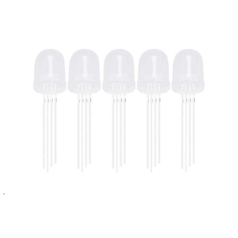[Giá bán sỉ] (20 cái) LED RGB 10mm đục âm chung / dương chung