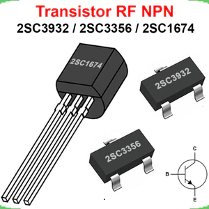 Transistor RF NPN 2SC3932 / 2SC3356 / 2SC1674