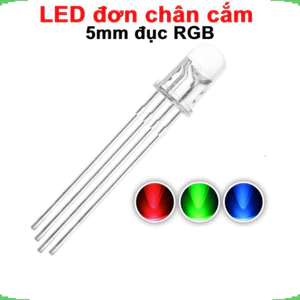 LED RGB 5mm trong suốt âm chung / dương chung