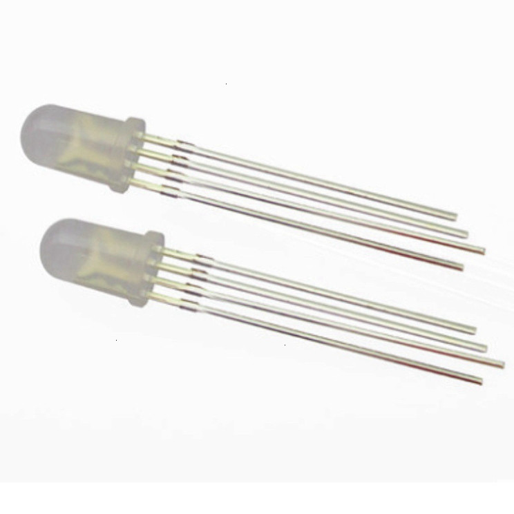 [Giá bán sỉ] (50 cái) LED RGB 5mm đục âm chung / dương chung
