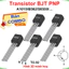 Transistor BJT PNP A1015/B562/A1012/... chân cắm TO-92