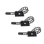 Kẹp rút giữ dây ACT trắng/đen có keo dán 3M 1600T