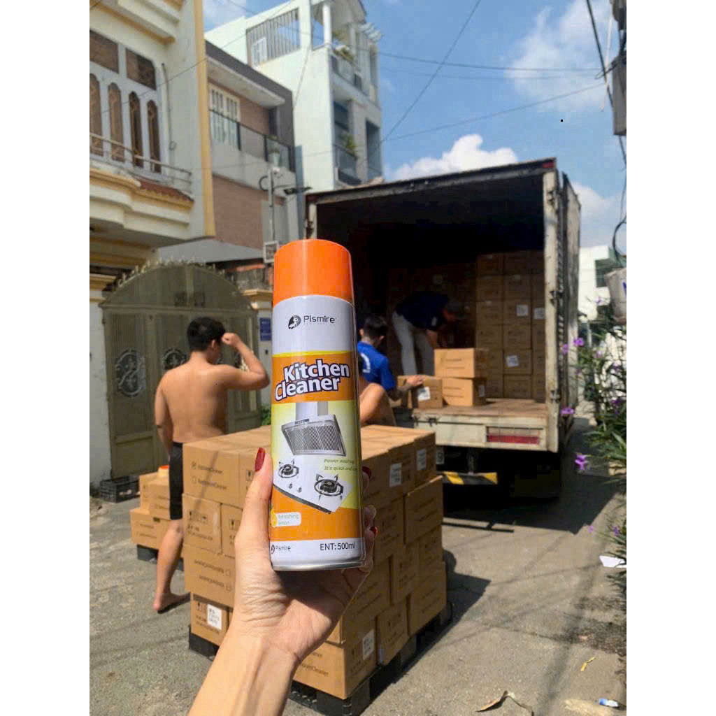 [Hỏa Tốc HCM] Bình Xịt Làm Sạch Nhà Bếp 500ml - Sản Phẩm Chất Lượng Tốt