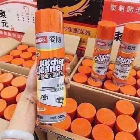 [Hỏa Tốc HCM] Bình Xịt Làm Sạch Nhà Bếp 500ml - Sản Phẩm Chất Lượng Tốt