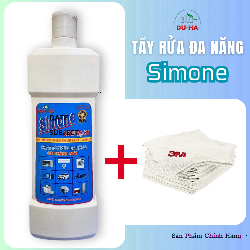 [Hỏa Tốc HCM] Kem Tẩy Đa Năng SIMONE 800gr - Tẩy Cặn Canxi, Rỉ Sét, Bụi Bẩn Kim Loại, Nhựa, Máy Móc