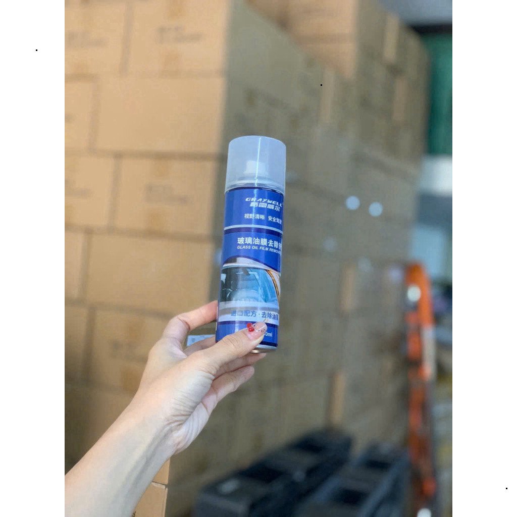 [Hỏa Tốc HCM] Chai Xịt Làm Sạch Kính Chống Bám Nước Cho Ô Tô & Kính Bề Mặt Khác - 330ml Loại Tốt