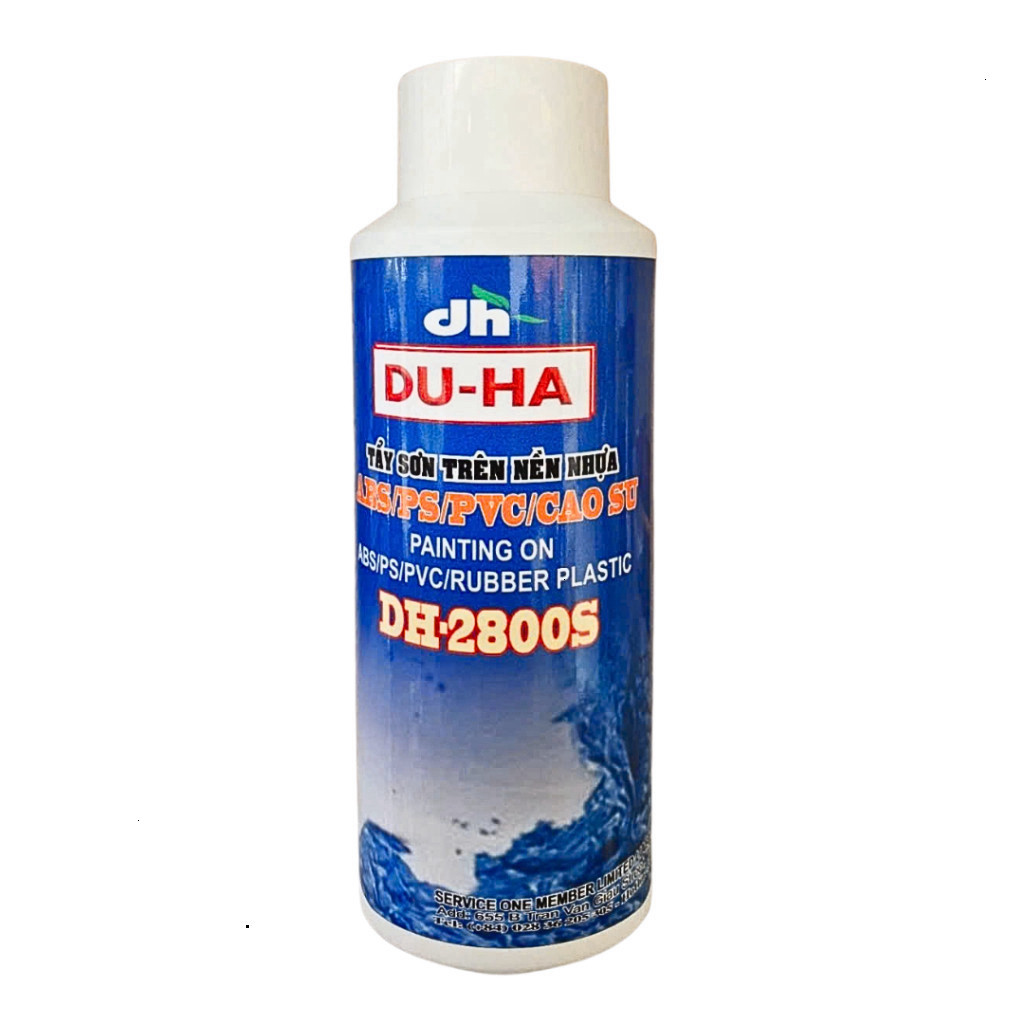 [Hỏa Tốc HCM] Dung Dịch Tẩy Sơn Chuyên Dụng Cho Nhựa ABS, PS, PVC, Cao Su Chai 1 Lít DUHA
