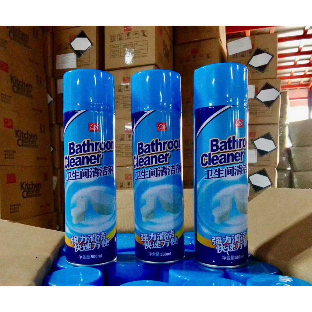 [Hỏa Tốc HCM] Chai Xịt Bọt Tuyết Vệ Sinh Phòng Tắm 500ml - Chất Lượng Tốt