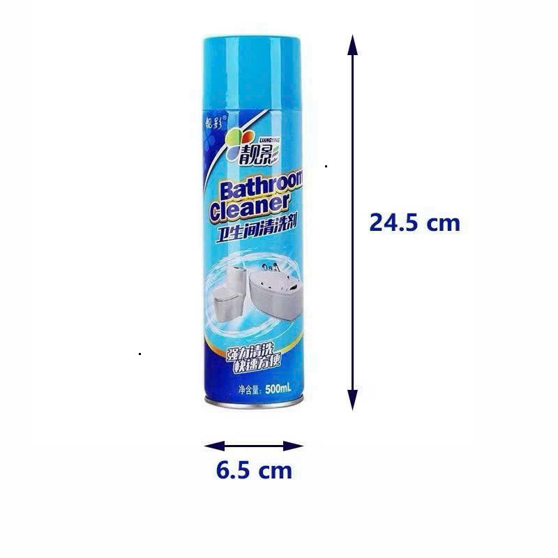 [Hỏa Tốc HCM] Chai Xịt Bọt Tuyết Vệ Sinh Phòng Tắm 500ml - Chất Lượng Tốt