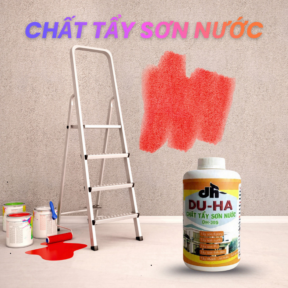 [Hỏa Tốc HCM] Chất Tẩy Sơn Tường, Sơn Nước, PU Và Nhiều Loại Khác Loại Tốt 500ml
