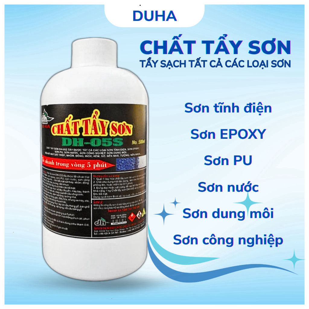 [Hỏa Tốc HCM] Làm Sạch Sơn DUHA 05S Nhanh Chóng, Hiệu Quả và An Toàn Bề Mặt
