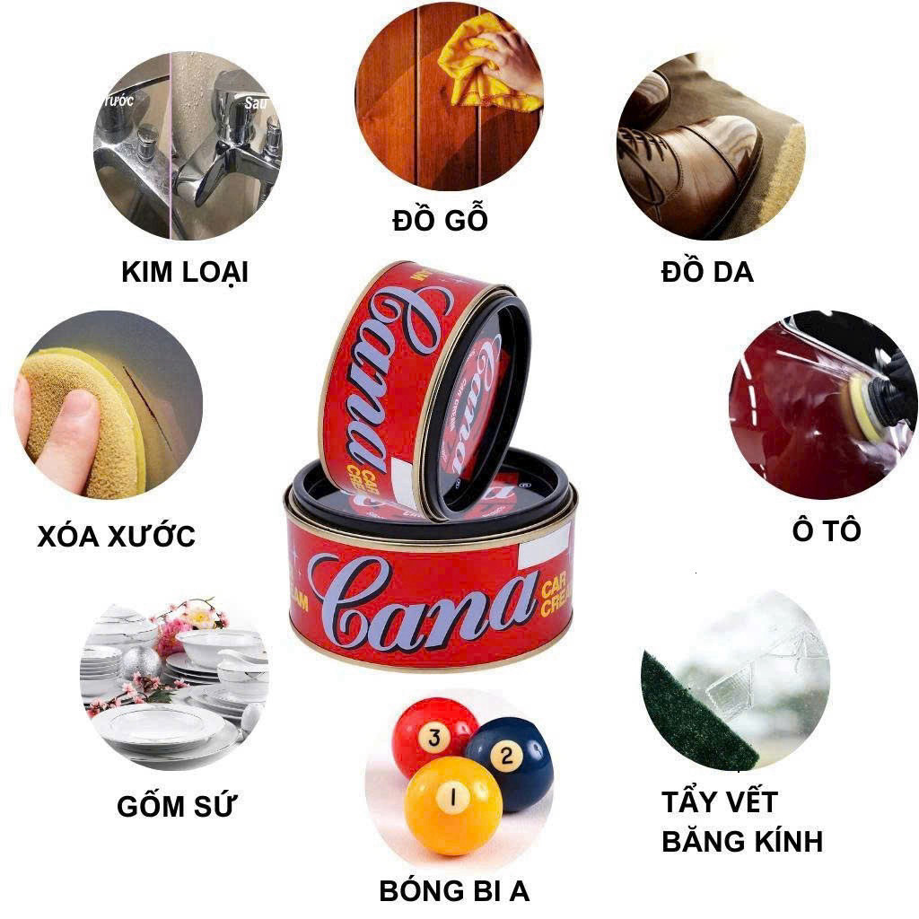 [Hỏa Tốc HCM] Kem Xóa Vết Xước CANA 200g Loại Tốt