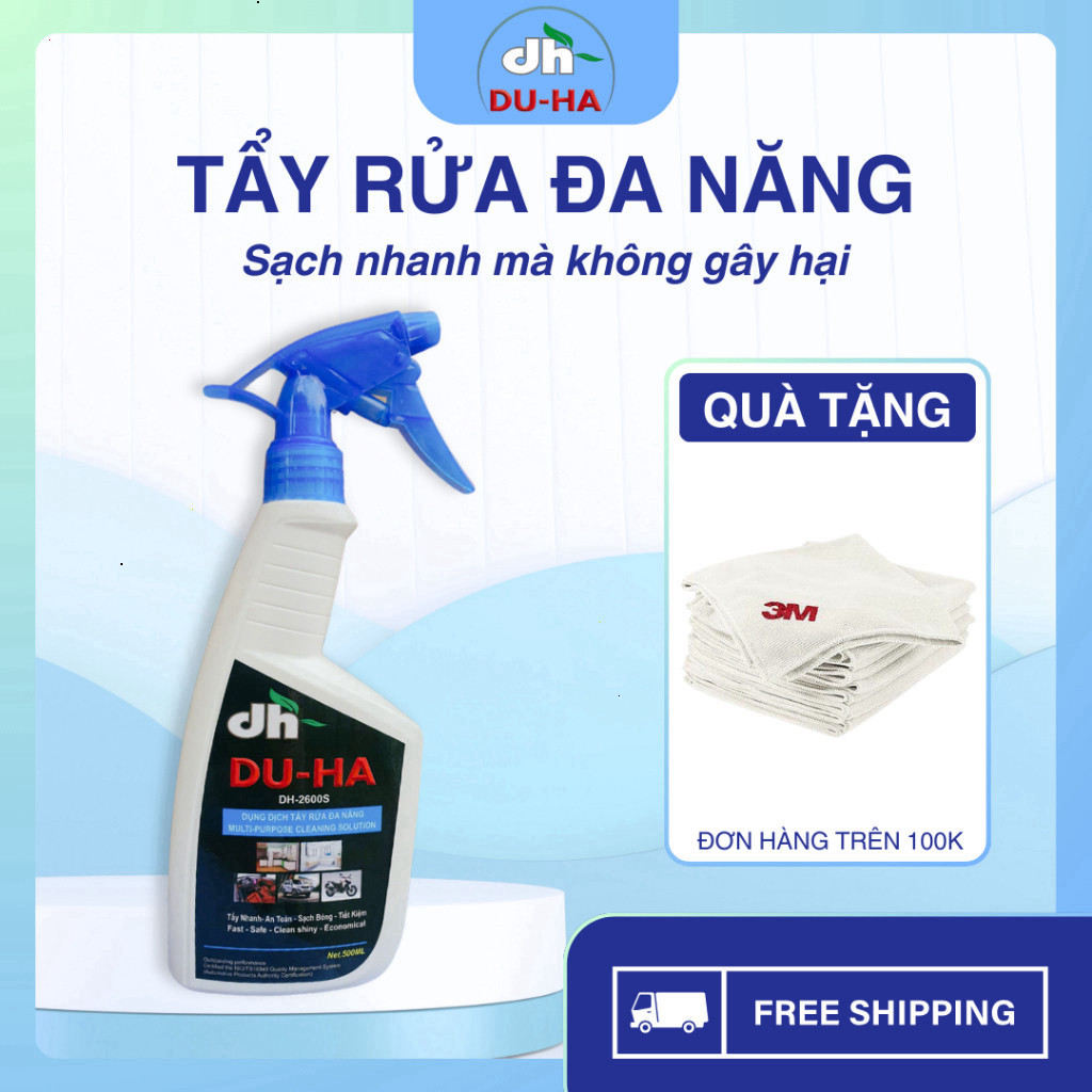 [Hỏa Tốc HCM] Bình Xịt Đa Năng DUHA DH2600S - Giải Pháp Vệ Sinh Hoàn Hảo Cho Mọi Bề Mặt!