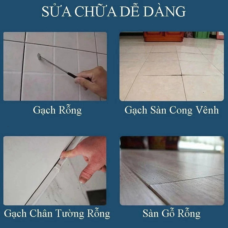 [Hỏa Tốc HCM] Keo Dán Gạch Loại Tốt 650ml - Siêu Chắc Chắn, Chịu Tải Lên Đến 80kg, Chống Thấm Tuyệt Đối