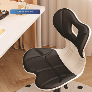 Ghế chỉnh dáng ngồi Zent chân xoay 360 độ, ghế công thái học chống gù lưng bản nâng cấp
