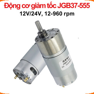 Động cơ giảm tốc JGB37-555 12V/24V nhiều tốc độ